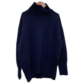 Autre Marque Lounge-Kleid aus Wolle mit Rollkragen