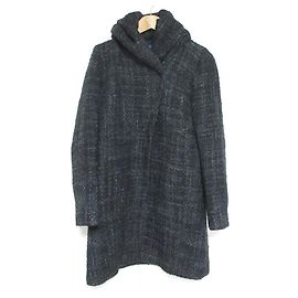 Autre Marque Abrigo de Tweed Long DES PRES
