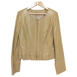 Autre Marque Chaqueta ANAYI sin cuello de piel de cordero