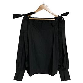 Autre Marque Blusa FRAY I.D FWFB241097 con lazo y hombros descubiertos