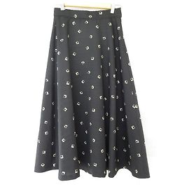 Autre Marque Falda de gotas cúbicas STRAWBERRY-FIELDS