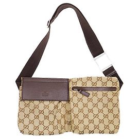 Gucci GG Canvas Schultertasche