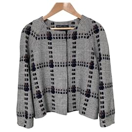 Autre Marque Chaqueta de lana con estampado Glen Check Brooks Brothers