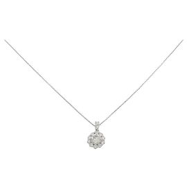 Autre Marque Collana in platino PT950/PT850 e diamante