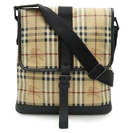 Borsa a tracolla in PVC Burberry