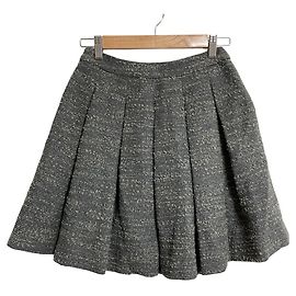 Falda de tweed Moschino