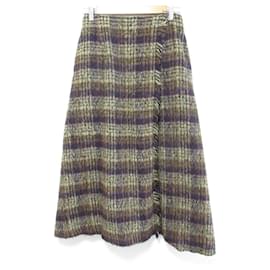 Autre Marque Falda de cuadros BALLI en mezcla de alpaca CLOTH&CROSS