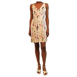 Miu Miu Minivestido floral rosa 2014 - talla UK 6