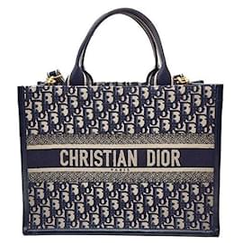 Tote Book Christian Oblique Mediano - Dior
