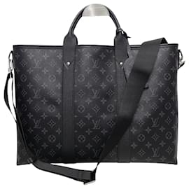 Louis Vuitton Borsa Weekend Tote a tracolla Eclipse Monogram
