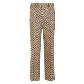 Gucci GG Supreme Leinenhose