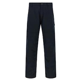 Moncler Pantaloni in gabardine di cotone
