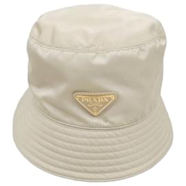 Bucket Hat aus Re-Nylon mit Dreieckslogo - Prada