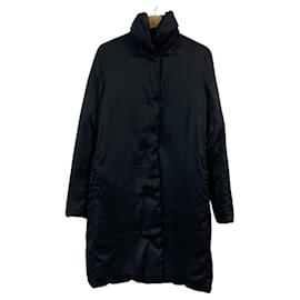 Abrigo de satén y plumón Jil Sander