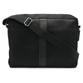 Hermès Acapulco MM Schultertasche aus Nylon und Leder