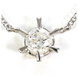 Autre Marque Collana in platino PT850 e diamanti