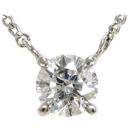Autre Marque Collana in platino e diamanti PT850
