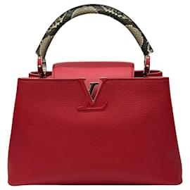 Louis Vuitton Borsa Capucines MM Rosso