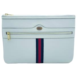 Clutch Ophidia Stripe White - Gucci