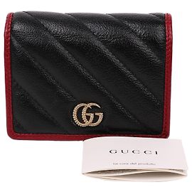 Gucci Tarjetero GG Marmont negro