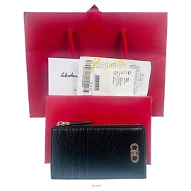 Portacarte nero Salvatore Ferragamo