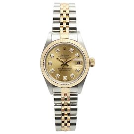 Rolex Orologio Combo Datejust da Donna After Diamond