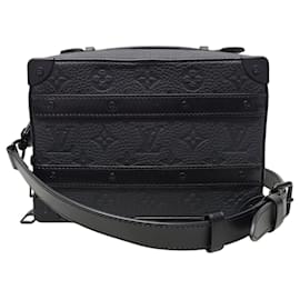 Louis Vuitton Borsa Soft Trunk con manico in Taurillon monogramma nero