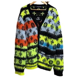 [XXL] Monogramm Mohair-Strickjacke - Louis Vuitton