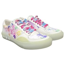 Sneaker Ollie con monogramma ad acquerello - Louis Vuitton