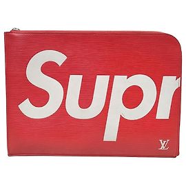 Louis Vuitton Clutch Bag Supreme Epi Pochette Jour