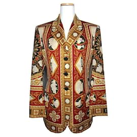 Giacca in lana con stampa Cameo - Etro