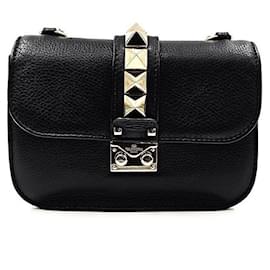 Valentino Borsa a tracolla Rockstud con catena
