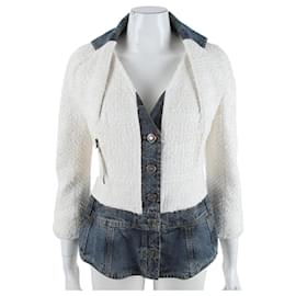 Christian Dior Denim-Tweed-Jacke