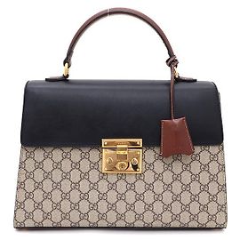Gucci Borsa Tote con manico superiore e lucchetto