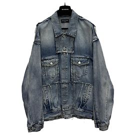 Balenciaga Cut-Up Denim Jacket