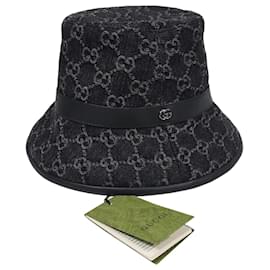 GG Denim Bucket Hat - Gucci