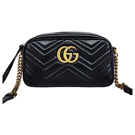 Gucci Borsa a tracolla piccola GG Marmont Matelassé