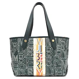 Borsa Tote e Borsa a Spalla in pelle Scotch Grain con tipografia - Mulberry