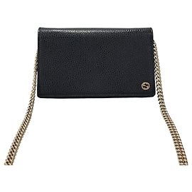 Gucci Mini borsa a tracolla WOC con catene intrecciate