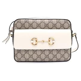 Gucci Piccola borsa con patta e borsa a tracolla in pelle Horsebit