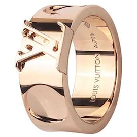 Louis Vuitton Amprente Large Ring in Roségold Größe (Zertifikat)