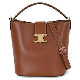 Borsa a secchiello Louise Medium Tan - Céline