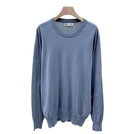 Brunello Cucinelli Blauer Strick