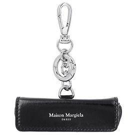 Maison Martin Margiela Portaripensos in pelle lucida con portachiavi