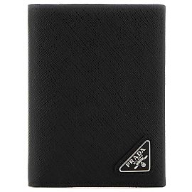 Prada Porte-cartes Saffiano Black QHH