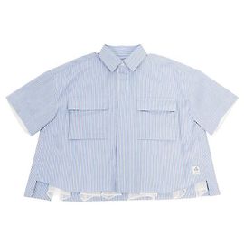 Sacai Camicia a maniche corte da donna
