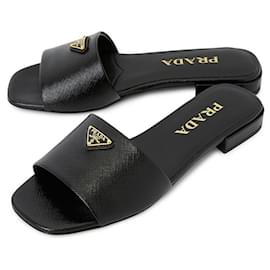 Pantofole Saffiano da donna - Prada