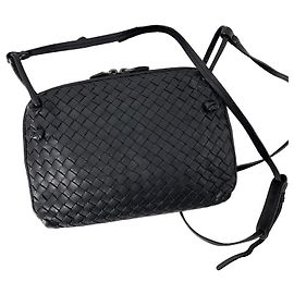Bottega Veneta Borsa a tracolla Intrecciato Nodini Nera