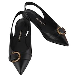 Salvatore Ferragamo Slingback Gaiola Gancini Talla