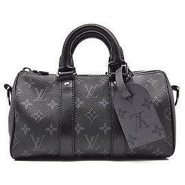 Louis Vuitton Tracolla Eclipse Keepall